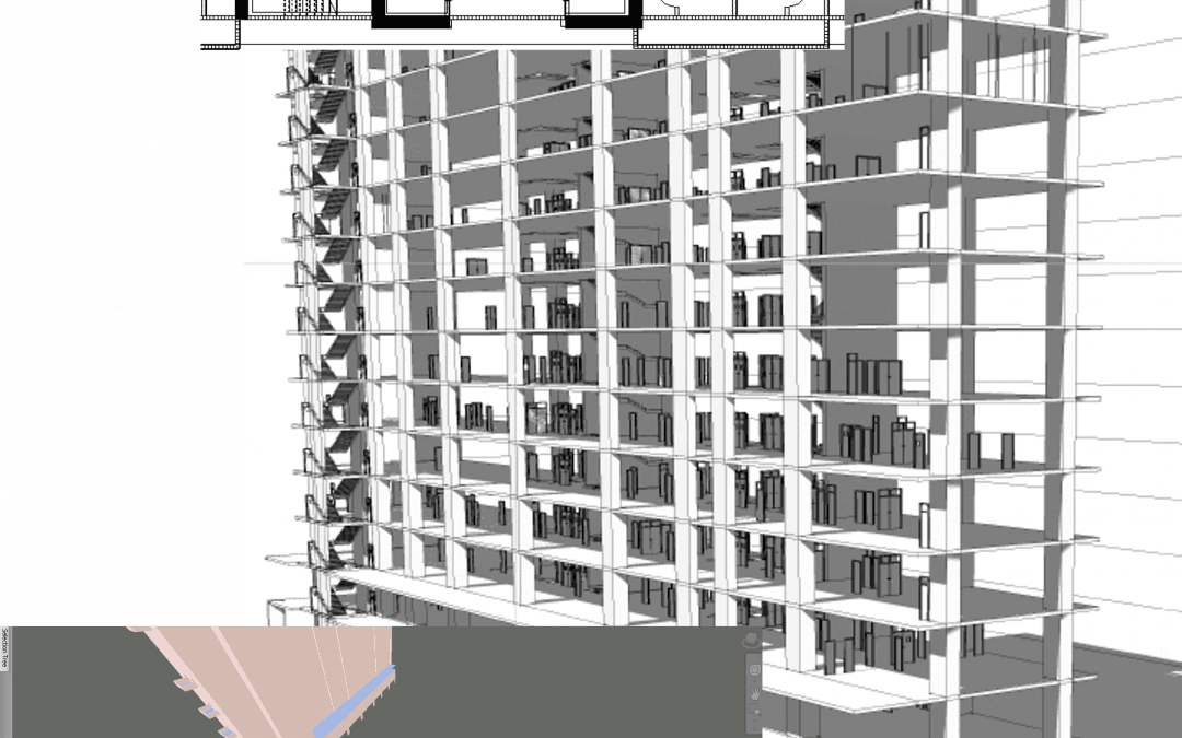 BIM Modeling for Office Building, Mumbai