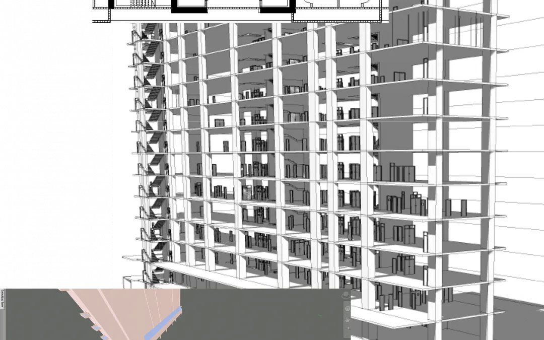 BIM Modeling for Office Building, Mumbai